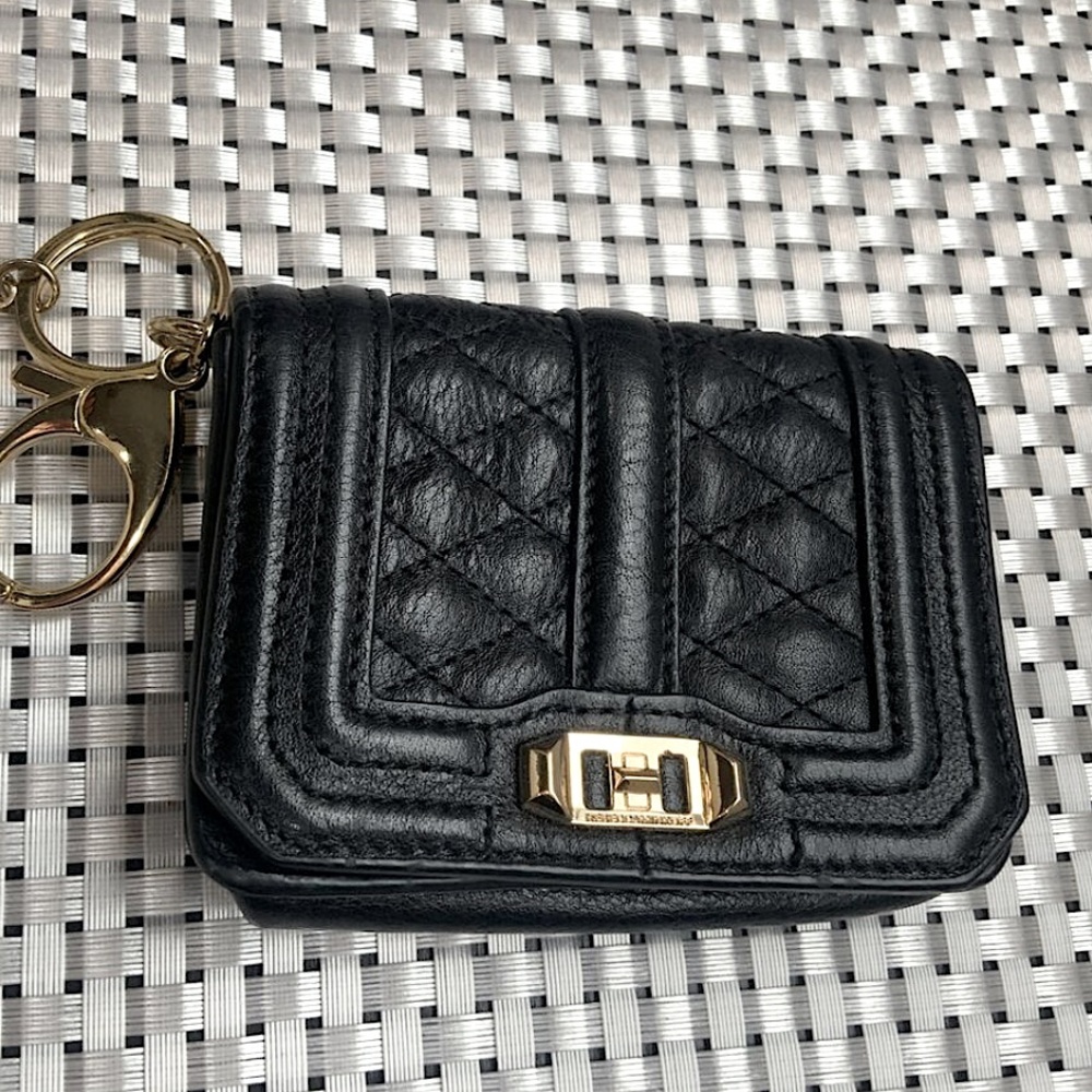 🖤 NWT! REBECCA MINKOFF LOVE CROSSBODY KEYCHAIN